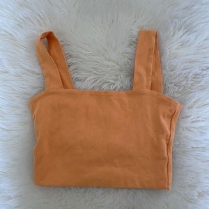 Kookai Orange Crop Top
